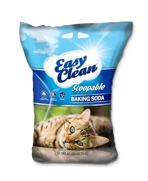 40 Lb Pestell Clump Cat Litter W/B-Soda (Poly) - Litter